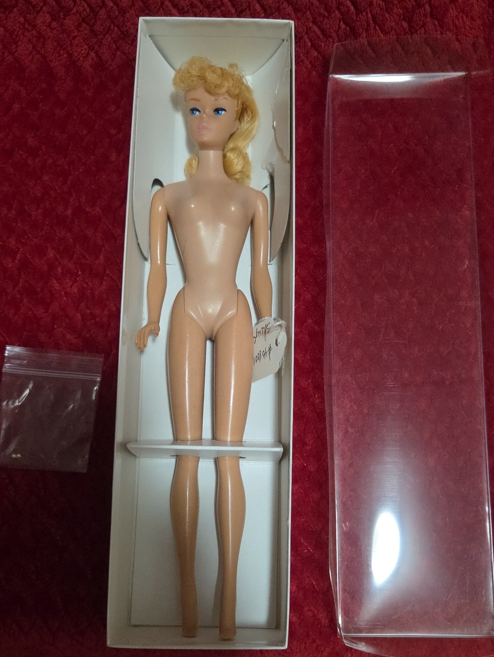 Mattel Vintage #6 Ponytail Barbie Ash Blonde